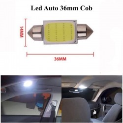 Led Auto 36mm Cob, Lumina Alba, 2buc/set Led Auto 36mm Cob, Lumina Alba, 2buc/set