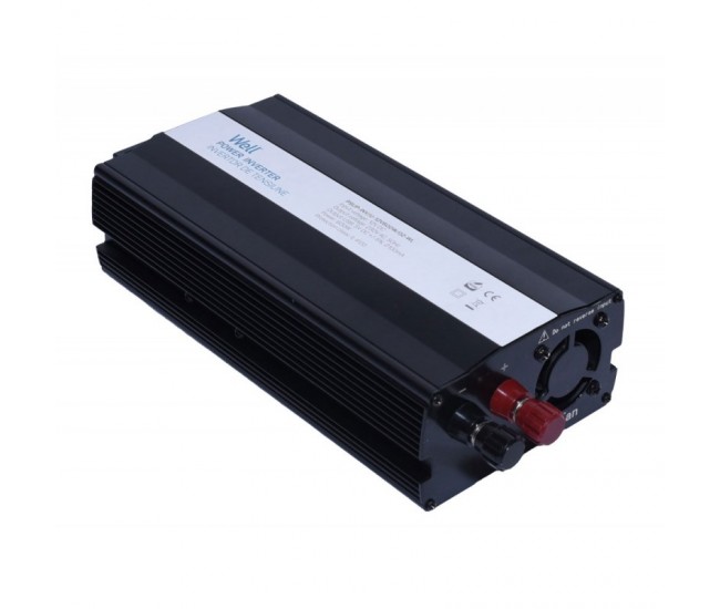 Invertor Auto 600W, 12V-220V + USB