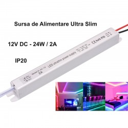 Sursa de Alimentare Ultra Slim 12V-24W / 2A Sursa de Alimentare Ultra Slim 12V-24W / 2A