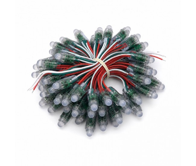 Set 50 Module LED Pixel RGB Adresabile, 12V, IP65, Control WS2811