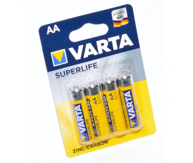 BateriI Varta Superlife R6 AA, 4buc/set
