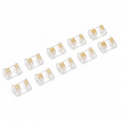 Conector pentru Imbinare Banda LED COB 12mm 5 Pini Strip to Strip Set 10 Buc DALBI YOB5P-12