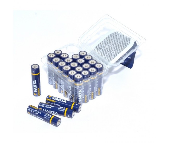 Baterie Alkalina Varta Energy-Energy R3 AAA , 24buc/set