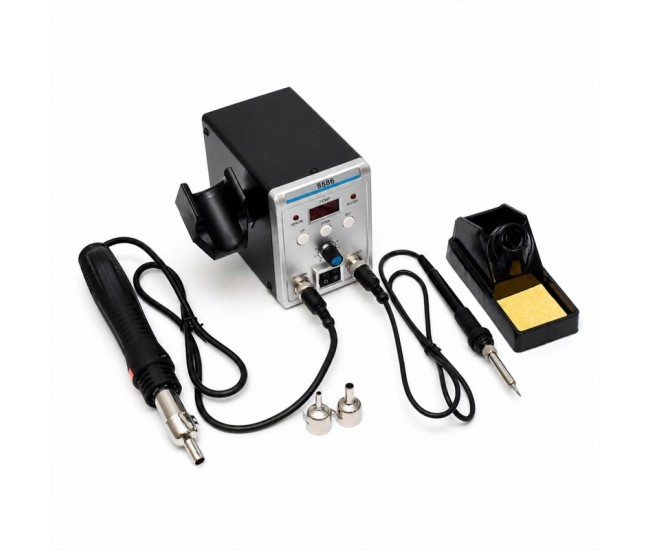 Statie de Lipit 2 in 1 cu Aer Cald 700W si Letcon 60W DALBI 8586