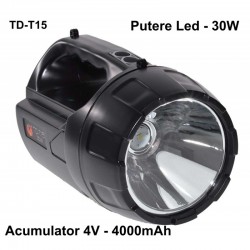 Lanterna T15 cu Led 30W Profesional Lanterna T15 cu Led 30W Profesional