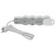 Prelungitor Electric cu Intrerupator, 3 Prize si Protectie Copii, Cablu 3x1mm / 5m