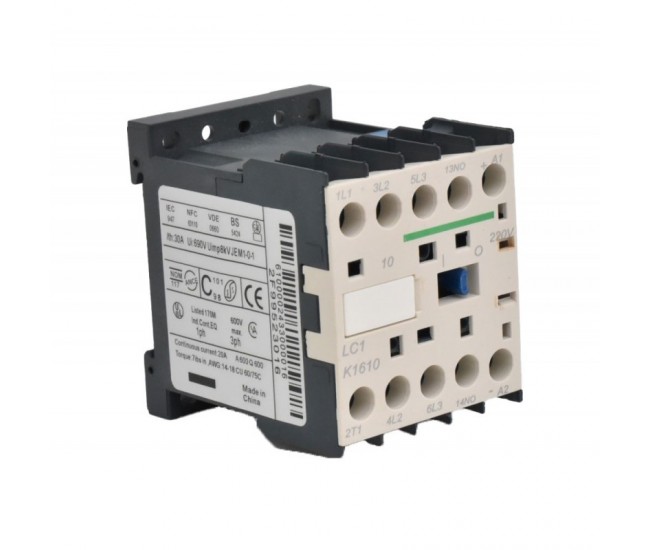 Contactor Electric 3P AC 220V LC1-K0910