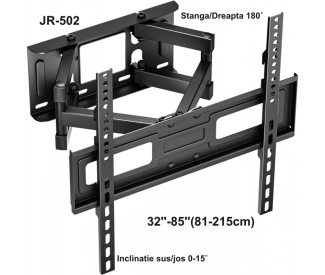 Suport TV 32''- 85'' cu 4 Brate Reglabile, JR-502