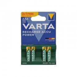 Acumulatori Reincarcabili Varta R3 AAA NI-MH 1000mAH, 4buc/set Acumulatori Reincarcabili Varta R3 AAA NI-MH 1000mAH, 4buc/set