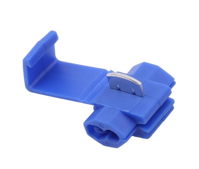 Conector Inadire Cablu Albastru 100Buc/Set