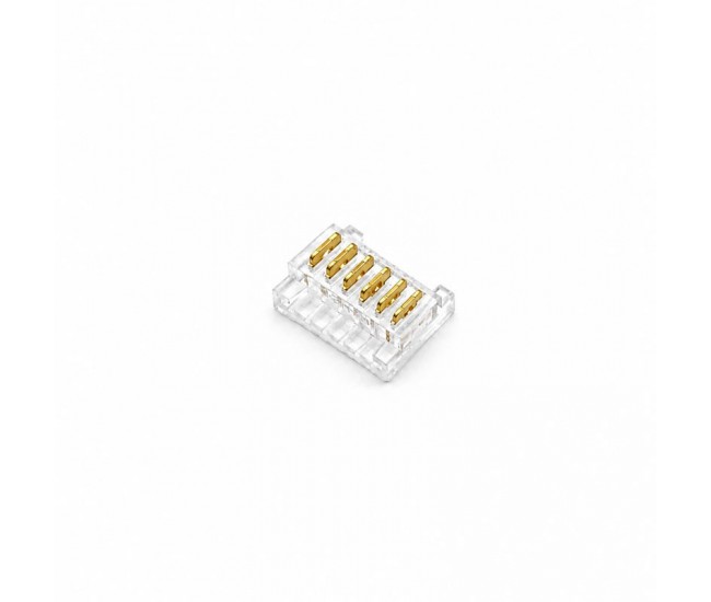 Conector pentru Imbinare Banda LED SMD 12mm 6 Pini Strip to Strip Set 10 Buc DALBI YCB6P-12