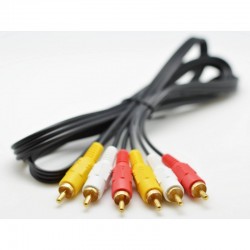Cablu 3 RCA Tata-3 RCA Tata 10m Cablu 3 RCA Tata-3 RCA Tata 10m
