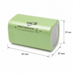 Acumulator Li-ion 44650 3.7V 6000mAh cu 4 Celule 18650