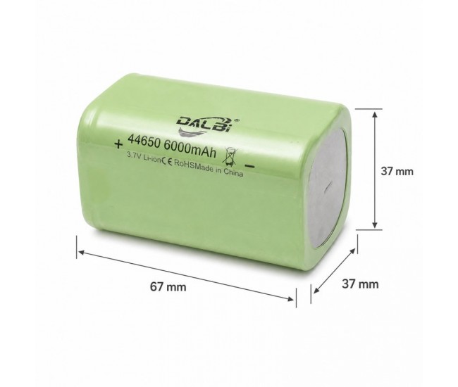 Acumulator Li-ion 44650 3.7V 6000mAh cu 4 Celule 18650