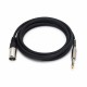 Cablu Audio XLR Tata la Jack 6.3mm Stereo Profesional 10m DALBI
