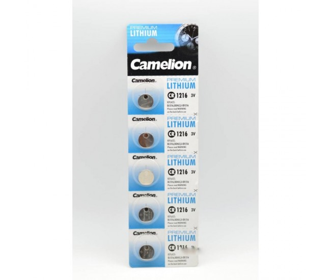 Baterie LI-ION Camelion CR 1216, 5buc/set
