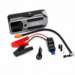 Robot Pornire Auto 12V 4000A Peak Compresor Digital 150PSI Power Bank Lanterna DALBI