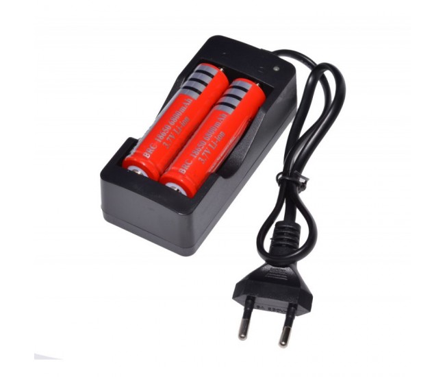 Lanterna Profesionala Led XML L6/5W + Acumulatori