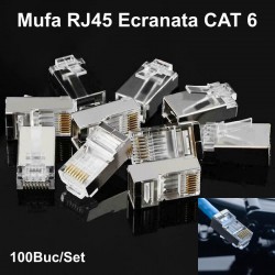 Mufa FTP-UTP Metal CAT6 100b/set Mufa FTP-UTP Metal CAT6 100b/set