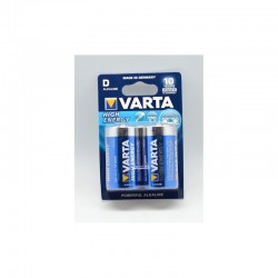 Baterie Alkalina Varta High-Energy R20 D, 2buc/set Baterie Alkalina Varta High-Energy R20 D, 2buc/set