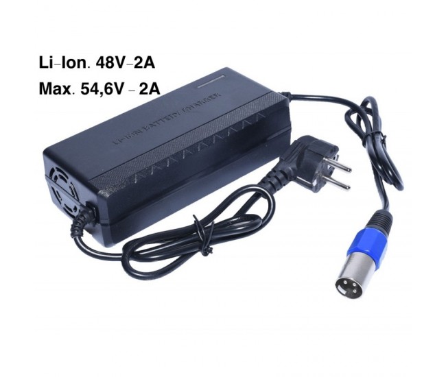 Incarcator Li-ion 48V-2A, XLR