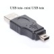 Adaptor Mini USB tata la USB tata