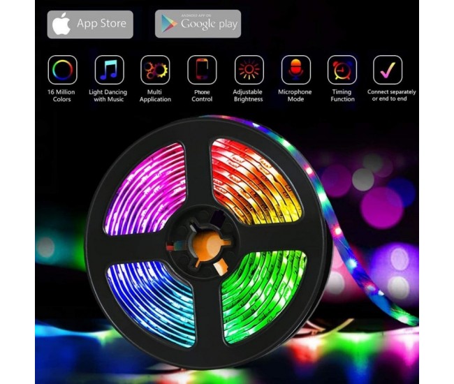 Kit Tv RGB Banda Led RGB cu Bluetooth