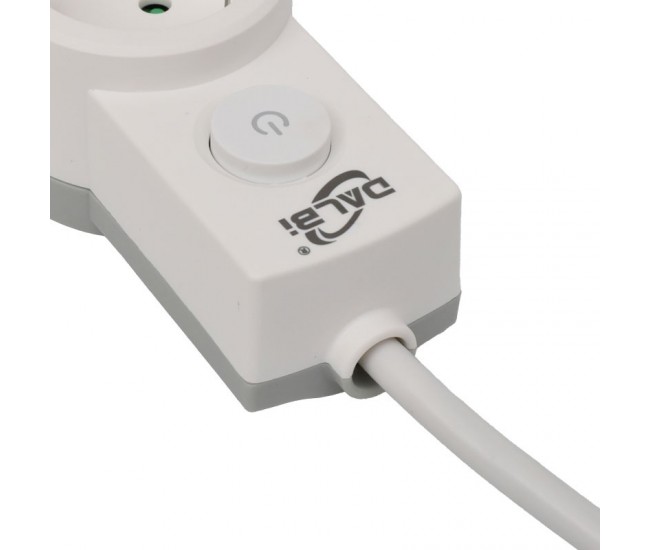 Prelungitor Electric cu Intrerupator, 3 Prize si Protectie Copii, Cablu 3x1mm / 5m