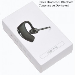 Casca Headset Wireless Bluetooth - KBP-A16 Casca Headset Wireless Bluetooth - KBP-A16