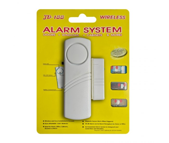 Alarmă Wireless mini de Ușă și Fereastra / JD-188