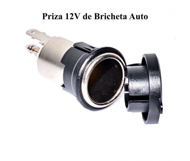 Priza 12V Bricheta Auto cu Capac