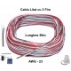 Cablu Alimentare Led RGB 3 Fire, 50m/Rola