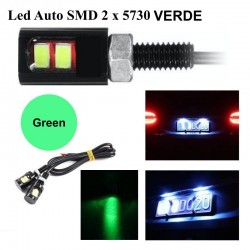 Led Auto 12mm / 12V / VERDE, 2 Buc/Set Led Auto 12mm / 12V / VERDE, 2 Buc/Set