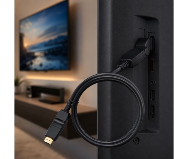 Cablu HDMI High Speed 1.5m cu Conectori Rotativi 180° DALBI