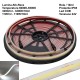 Banda Led 320 Cob - 24V - 10mm Alb-Rece 6500K, IP65 Exterior - Rola/10ml