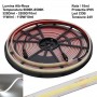 Banda Led 320 Cob - 24V - 10mm Alb-Rece 6500K, IP65 Exterior - Rola/10ml