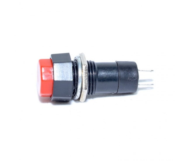 Push Buton Octagonal cu Retinere 12x37mm