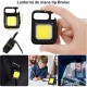 Lanterna Breloc cu Carabina si Led COB