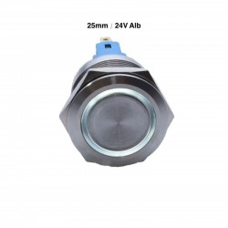 Push Buton 22mm/24V Led Alb Push Buton 22mm/24V Led Alb
