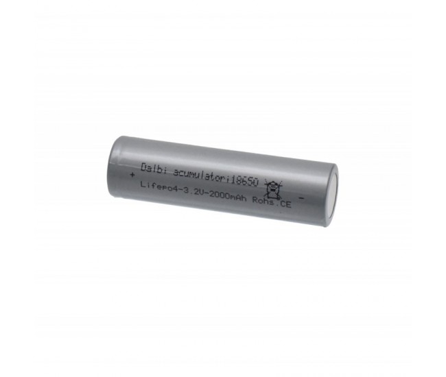 Acumulator LifePo4 - 18650 / 3,2V-2000mAh