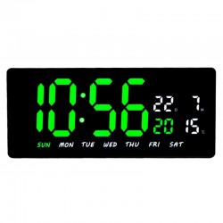 Ceas cu Led Verde-Alb JH-3604 / Alarma, Calendar, Temperatura Ceas cu Led Verde-Alb JH-3604 / Alarma, Calendar, Temperatura