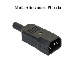 Mufa Alimentare PC tata pe Fir Mufa Alimentare PC tata pe Fir