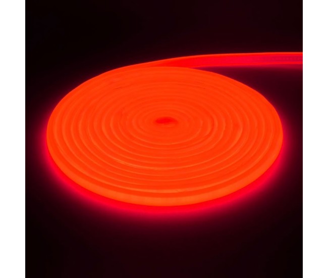Banda Led Cob Rosu Intens Neon Flex - 288led/m - IP65 / 220V - 10W/ml / Rola 5ml