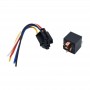 Releu Auto 12V 40A cu 5 Pini, Soclu si Fire de 16 cm