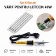 Set 5 Bucati Varfuri pentru Letcon Electric 40W, 4.4mm x 67.4mm DALBI