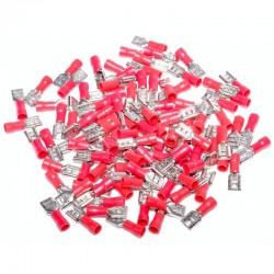 Papuc Electric Rosu Mama 6,3mm ,100buc/set Papuc Electric Rosu Mama 6,3mm ,100buc/set