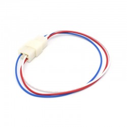 Conector Auto Mama-Tata 3 Pini cu Fire 30 cm, Papuci 6,3 mm