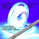 Banda Cob Led 24V - 8mm / 320led/ml - 11W/ml, Albastru - Interior IP20 - 5m/rol