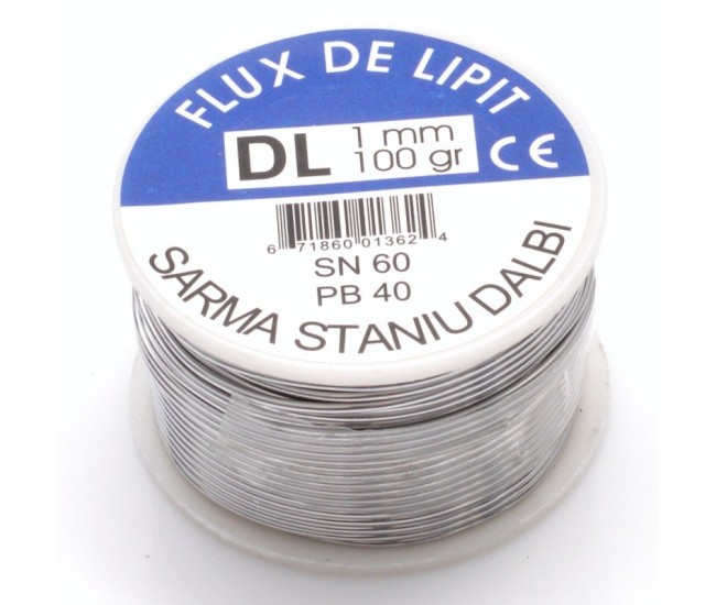 Fludor de Lipit cu pasta ,100g - 1mm , SN60/PB40