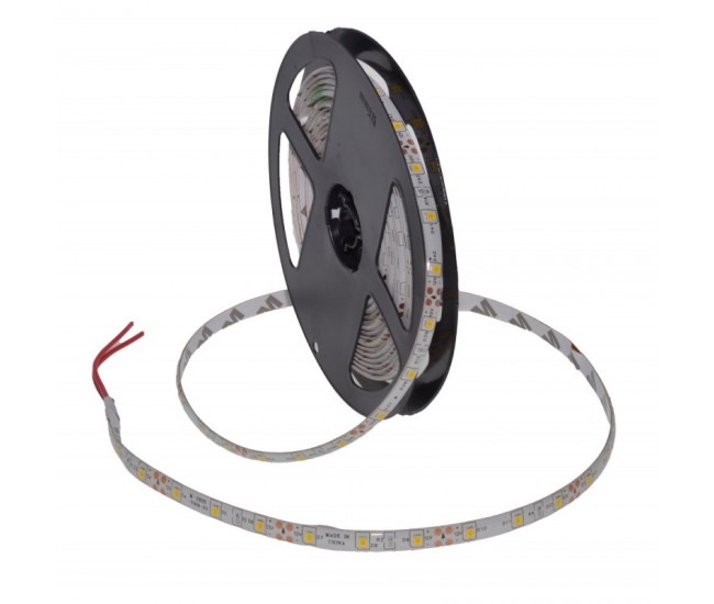 Banda Led 3528 - 60led/m Exterior-Silicon, DC 12V 4,8W/ml, 5m/rola  Albastru